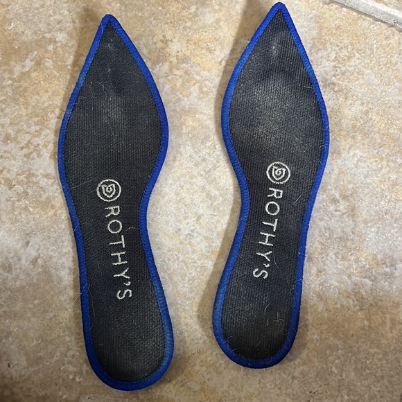 Rothy’s Deep Teal Python Points size 6 - Picture 4 of 5